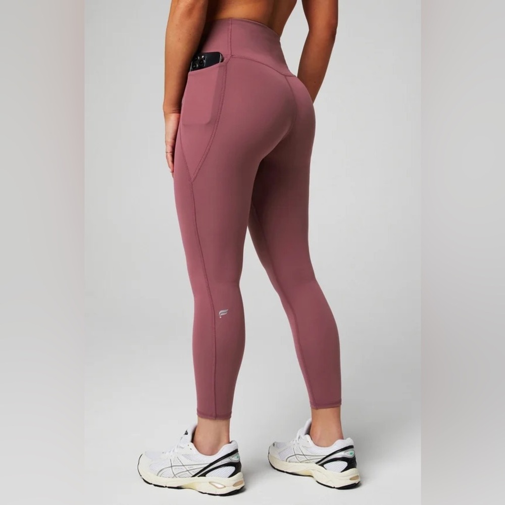 Fabletics Mauve High-Waist Pocket Leggings